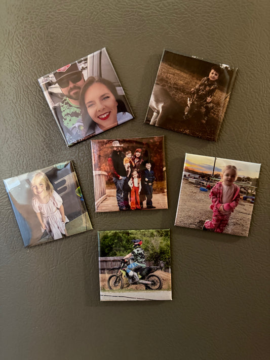 2.5"x2.5" Photo Magnet